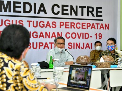 Berkunjung Ke Sinjai, Gubernur Sulsel Minta Pemkab Perhatikan Karyawan yang Dirumahkan