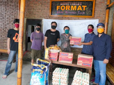 Bertahan Di Makassar, Forum Mahasiswa Toraja Buka Posko Jaring Pengaman Sosial
