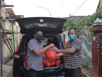 Salurkan Bantuan Kepada Komunitas Bentor di Makassar, Annas GS: Terima Kasih Pak Wagub