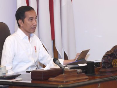 Presiden Jokowi dan Presiden Trump Sepakat Tingkatkan Kerja Sama Alat Kesehatan dalam Penanganan Covid-19