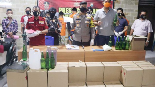 Polres Pelabuhan Ungkap Seluruh Kasus Kriminal Selama Masa Pandemi Covid-19