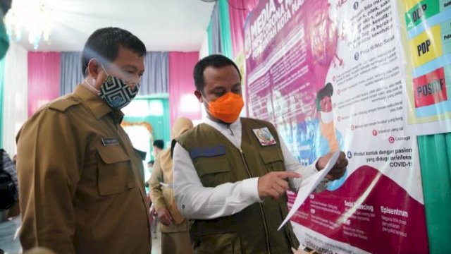 Kunjungi Posko Covid 19 Makassar, Wagub Sulsel Beri Apresiasi