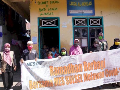 Inisiatif Andi Sudirman, MES Sulsel Salurkan Bantuan ke Panti Asuhan dan TPA