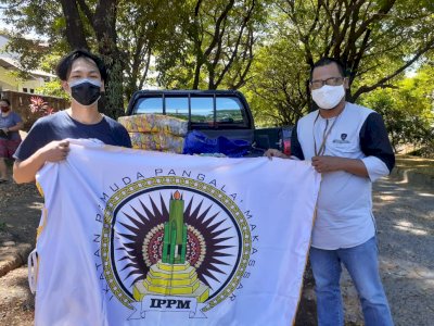 Tak Pulang Kampung, Mahasiswa Asal Pangala Peroleh Bantuan Dari Wagub Sulsel.