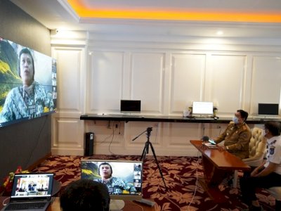 Bersama Kemendagri, Sekprov Sulsel Bahas Urgansi Pelaksanaan SPM Kesehatan Tuberkulosis