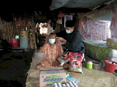 Dengar Kabar Warganya Belum Terima Bantuan, Wabup Takalar Turun Langsung Ke Lokasi.