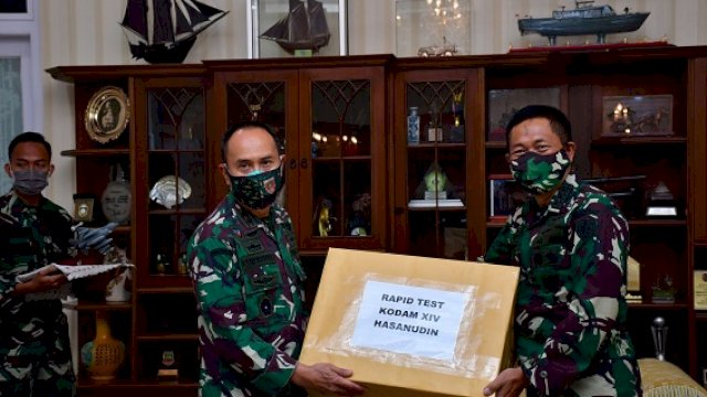 Pindah Tugas, Pangkosekhanudnas II Pamitan ke Pangdam Hasanuddin