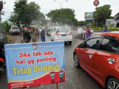 Jelang PSSB Gowa, Aparat Lakukan Penyekatan di Seluruh Perbatasan