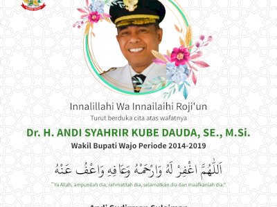 Wagub Sulsel Sampaikan Rasa Dukanya Atas Meninggalnya Andi Syahrir Kube&nbsp;Dauda