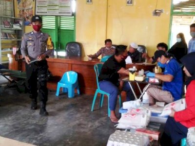 Stok Darah Semakin Menipis di Bone, Warga Desa Liliriattang Ramai-Ramai Donor Darah