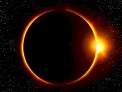 Besok, Gerhana Matahari Cincin menyapa Nusantara. Kemenag anjurkan Shalat Kusuf