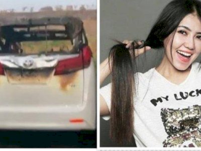 Apa Gerangan, Alphard Via Vallen Dibakar Orang Tak Dikenal