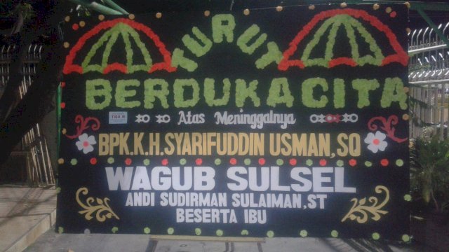 Wagub Sulsel Turut Berduka Atas Meninggalnya Imam Masjid Rujab Gubernur