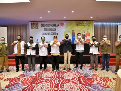 Gubernur Sulsel Gandeng 1000 Tokoh Agama Sebagai Edukator Covid-19