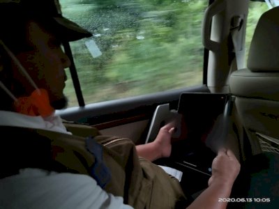 Di Perjalanan, Wagub Sulsel Vicon Bersama Satgas Korgah KPK Bahas Evaluasi TL Hasil Pemeriksaan BPK