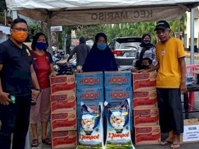 Kebakaran Pemukiman Warga, Wagub Sulsel Serahkan Bantuan