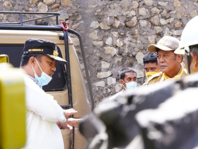 Didampingi Bupati, Wagub Sulsel Kunjungi Dua Bendung Soppeng