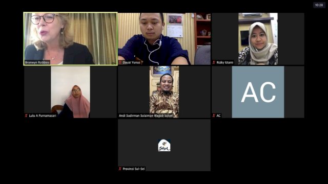 Wagub Sulsel Vicon Bersama Konjen Australia di Makassar, ini yang Dibahas