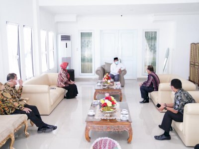 MUI Sulsel Dan Ka Kanwil Kemenkunham Silaturahmi Bersama Wagub Andi Sudirman Sulaiman