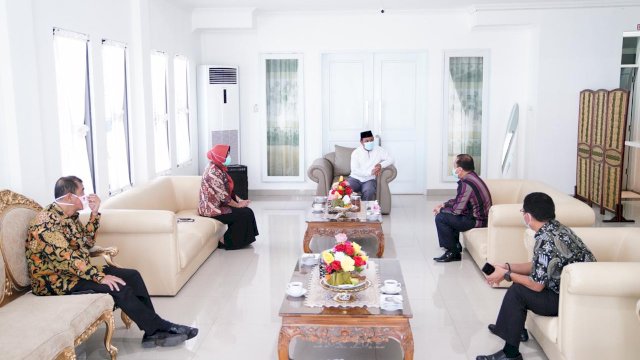 MUI Sulsel Dan Ka Kanwil Kemenkunham Silaturahmi Bersama Wagub Andi Sudirman Sulaiman