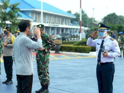 Presiden Tinjau Fasilitas Produksi Vaksin Covid-19 di Bandung