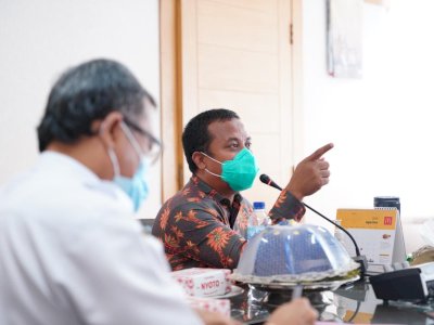 Kunjungi Dinas PUTR, Wagub Sulsel Bahas ini