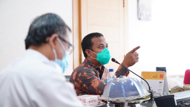 Kunjungi Dinas PUTR, Wagub Sulsel Bahas ini