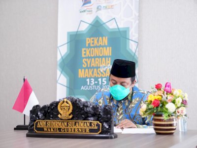 Di PESyar 2020, Wagub Sulsel Dorong Kebersamaan Penguatan Ekonomi Syariah.