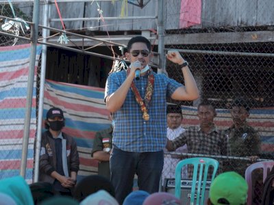 Di hadapan Ribuan Warga Kindang, Andi Aan: Rumpun Keluarga AM Sukri Siap Berada di Garda Terdepan Kacamatayya