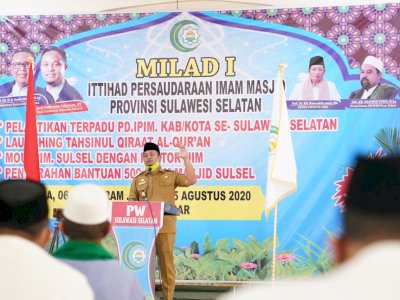 Dihadapan Para Imam Masjid, Wagub Ingatkan Masjid Jangan Dibawa Keranah Politik.