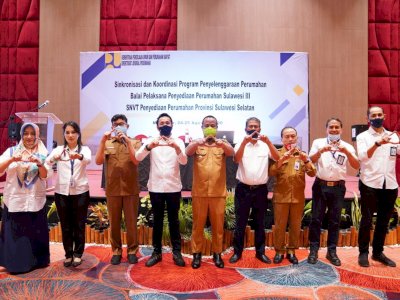 Wagub Sulsel Hadiri Sinkronisasi dan Koordinasi Program Penyelenggaraan Perumahan
