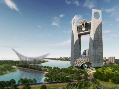 Mirip Proyek Danny Pomanto, Berikut Beberapa Kesamaan &#8216;Twiin Tower&#8217; CPI dengan &#8216;New Balaikota&#8217;