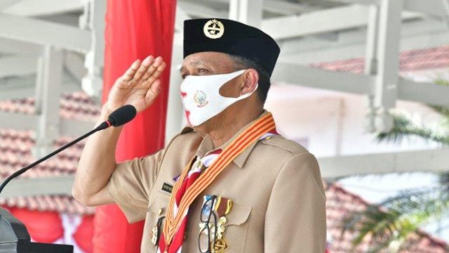 Gubernur NA Dianugerahi Penghargaan Tertinggi Gerakan Pramuka