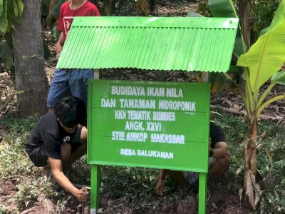 KKN Tematik STIE AMKOP Bangkitkan Ekonomi Desa Ditengah Pandemi