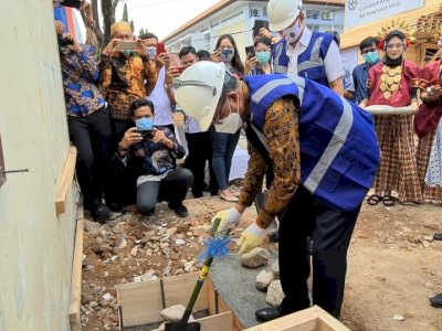 Peletakan Batu Pertama Gedung Baru Asrama Putri Anging Mammiri Yogyakarta