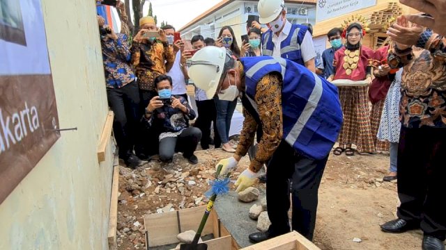 Peletakan Batu Pertama Gedung Baru Asrama Putri Anging Mammiri Yogyakarta