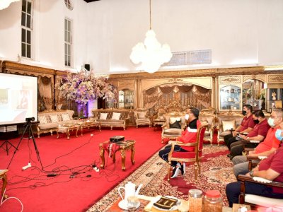 Gubernur Ikuti Haornas Ke-37 Bersama Presiden RI Secara Virtual