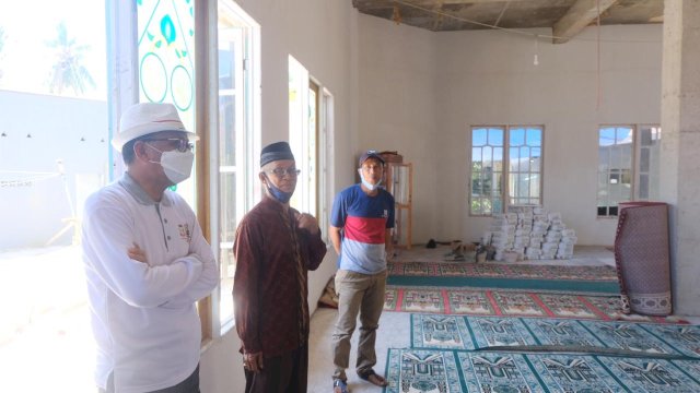 Pemerintah Bantu Kelanjutan Pembangunan Masjid Miftahul Bahri Pulau Lae-lae
