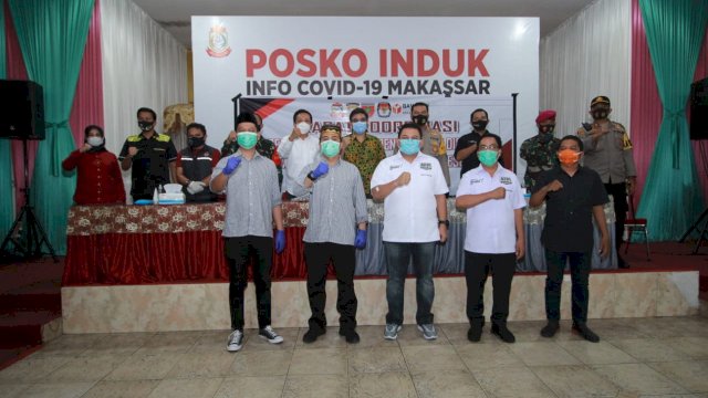 Hadiri Undangan Gugus Tugas Covid19, Appi-Rahman Jaga Komitmen