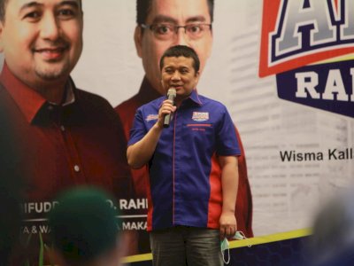 Erwin Aksa Antar Appi-Rahman Cabut Nomor Urut