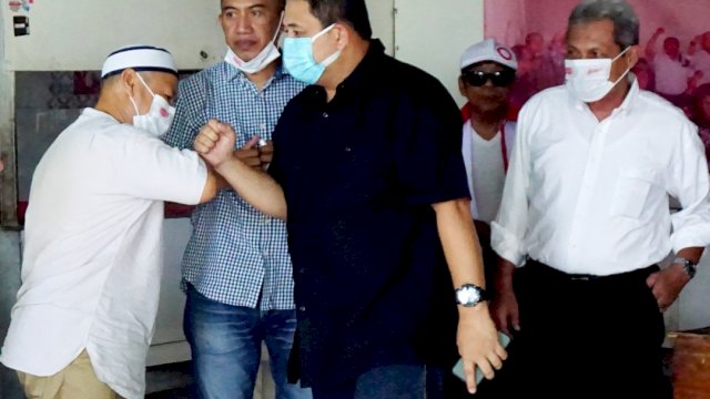 Memulai Kampanye Dari Pasar Tamamaung, Appi Janji Relaksasi Pungutan Pedagang