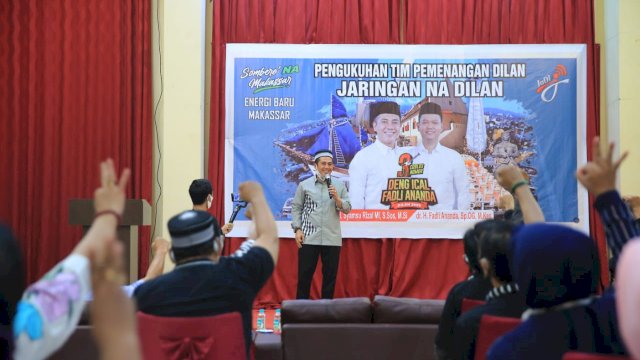 Jaringan NA Dilan Dikukuhkan, Deng Ical : Mari Bersama Sama Berjuang