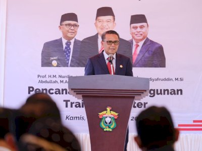 Gubernur Ikut Groundbreaking Gedung Training Center dan Hotel Unhas