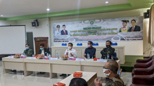Pj Walikota dan Ketua DPRD Makassar Hadir di FGD STIE AMKOP