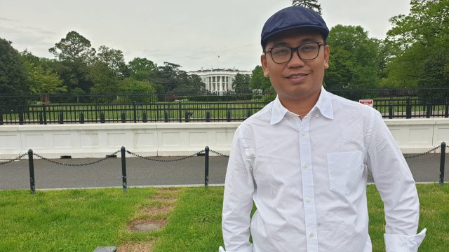 Ket Foto : Bahtiar Maddatuang Saat Di Amerika Serikat Tahun 2019