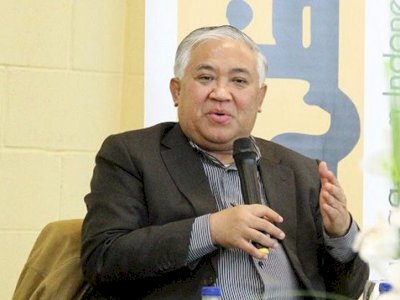 Din Syamsudin Minta Polisi Ungkap Siapa yang Berada di Belakang Pelaku Penusukan Syekh Ali Jaber