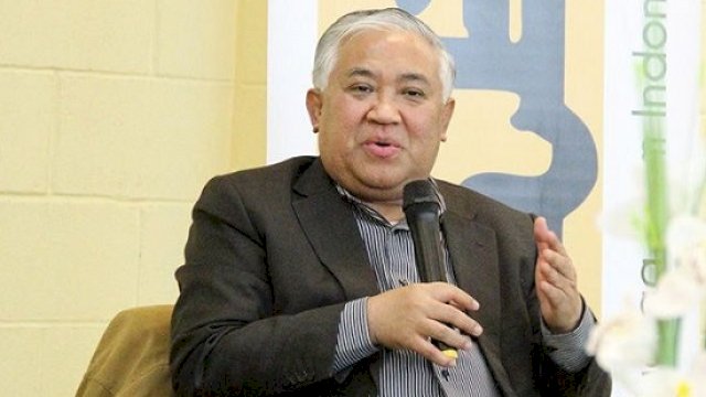 Din Syamsudin Minta Polisi Ungkap Siapa yang Berada di Belakang Pelaku Penusukan Syekh Ali Jaber