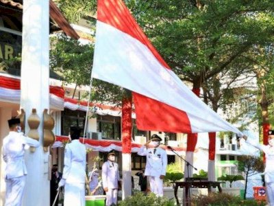 Pemkot Makassar Alihkan Upacara HUT ke 75 RI ke Kantor Balaikota, Peserta Terbatas