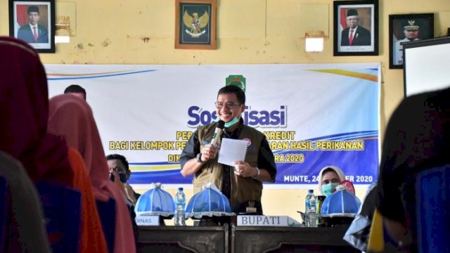 Dukung Permodalan Nelayan, Pemda Lutra Sosialisasikan Cara Mudah Kredit di Bank Sulsel