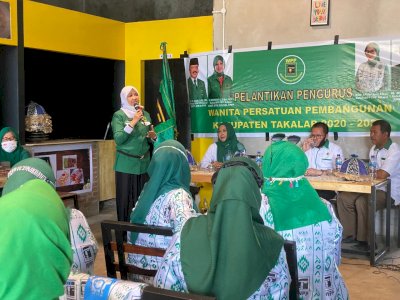 Lantik WPP Takalar, Andi Etti Minta Pengurus Besarkan PPP